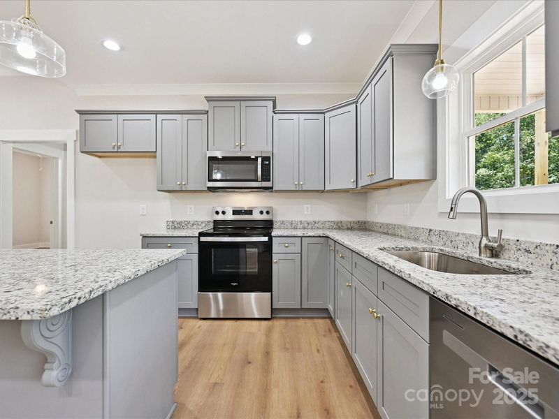 Furnished interior view inside a new home in , York (Image 11).