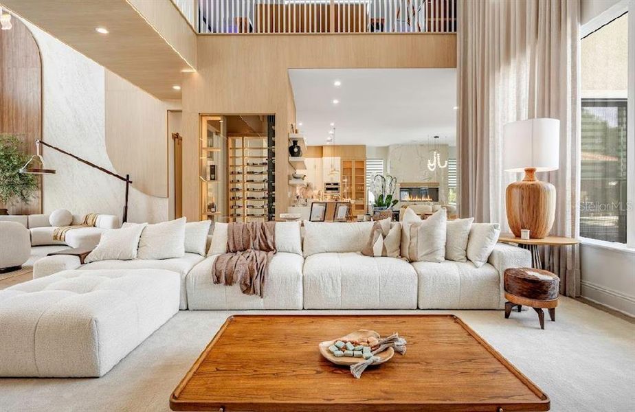 Furnished interior view inside a new home in , Montverde (Image 3).