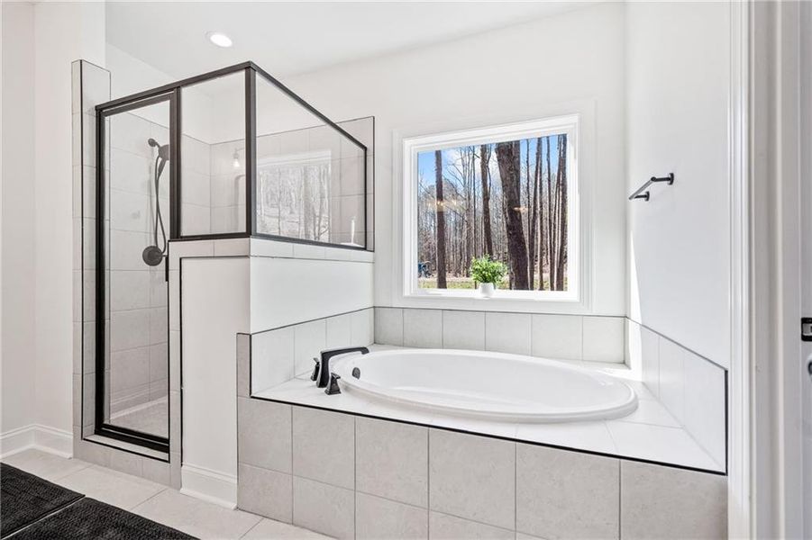 Furnished interior view inside a new home in , Talking Rock (Image 12).