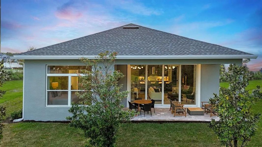 Exterior details and patio area of a home in , Deland (Image 21).