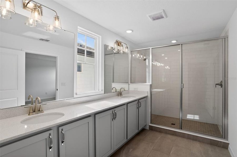 Furnished interior view inside a new home in Sunbrooke, St. Cloud (Image 5).