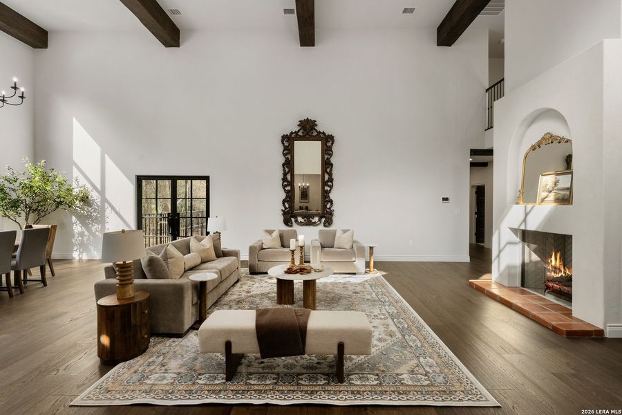 Furnished interior view inside a new home in , San Antonio (Image 9).