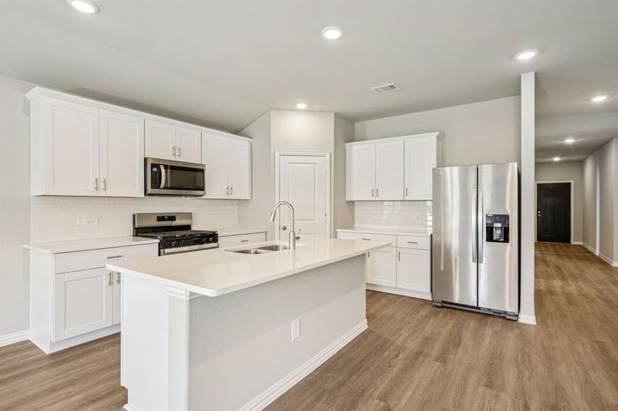 Photo is not of the actual home, but is an inspirational photo of builder’s model home and may depict options, furnishings, and/or decorator features that are not included.