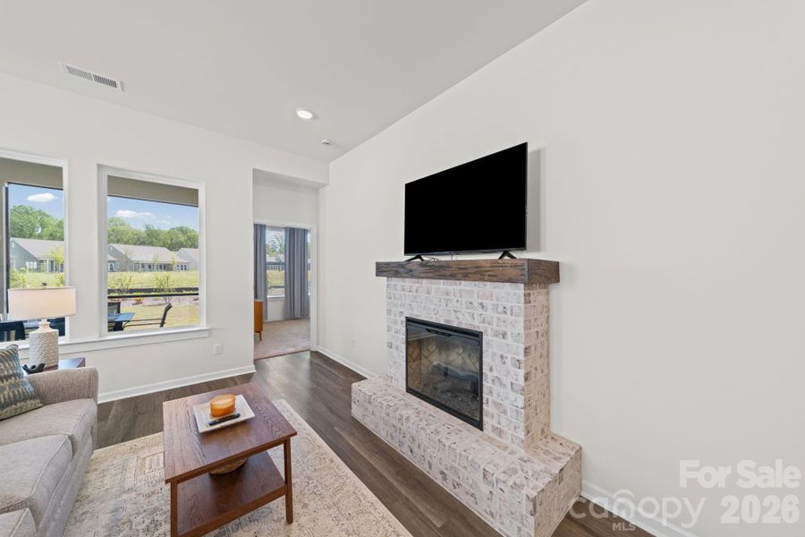 Furnished interior view inside a new home in , Waxhaw (Image 8).