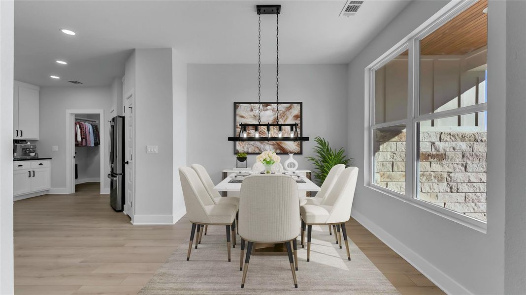 Furnished interior view inside a new home in , Kingsland (Image 4).