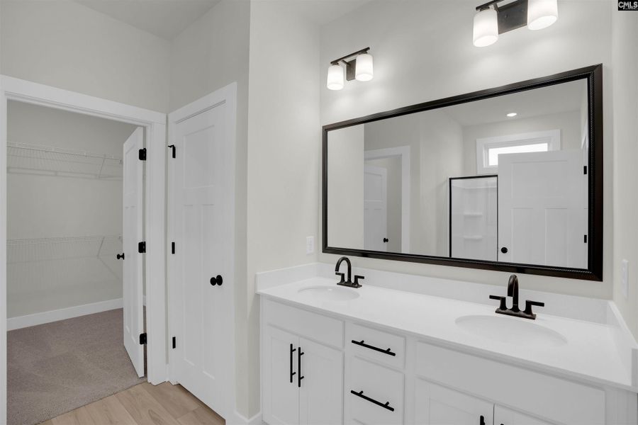 Furnished interior view inside a new home in Old Charleston Acres, Pelion (Image 11).