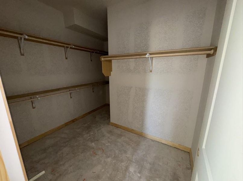 Primary Suite Walk In closet