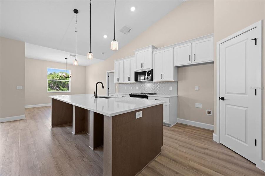Furnished interior view inside a new home in , Kissimmee (Image 6).