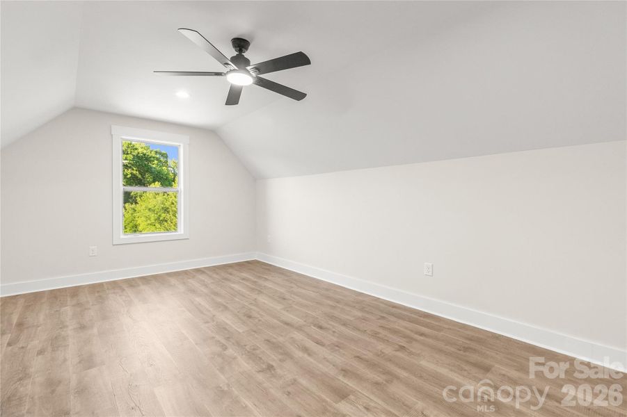 Bonus room over garage