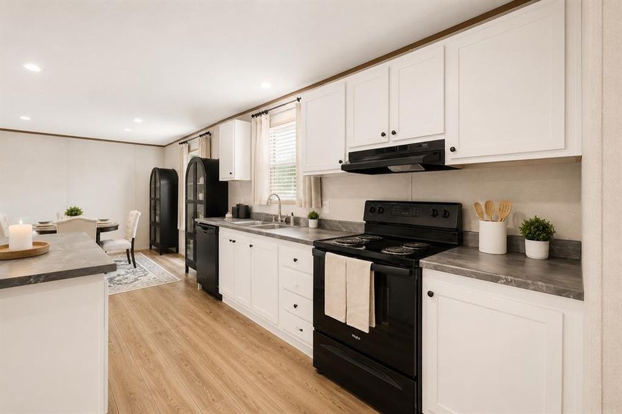 Furnished interior view inside a new home in , Poolville (Image 9).