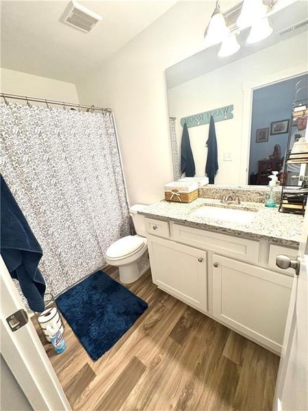 Furnished interior view inside a new home in , Toccoa (Image 14).