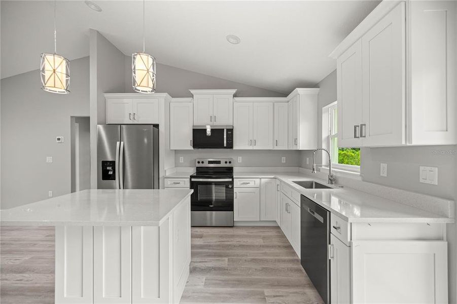 Furnished interior view inside a new home in , Ocala (Image 6).
