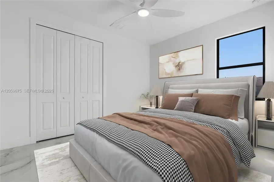 Furnished interior view inside a new home in , Cape Coral (Image 10).