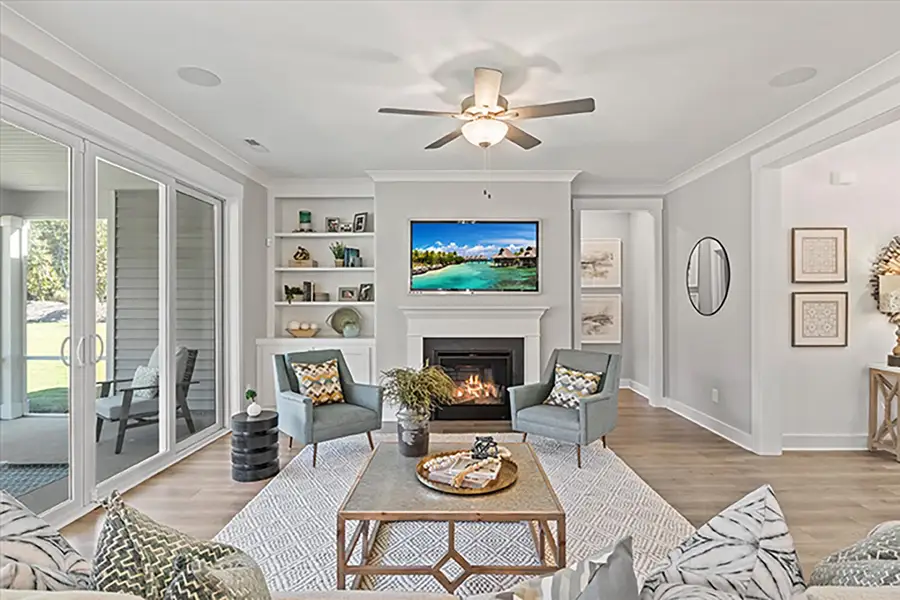 Representative furnished interior of a home built from the The Chandler by RobuckHomes in Baylee Ridge, Selma (Image 8). Representative furnished interior of a home built from the The Chandler by RobuckHomes in Baylee Ridge, Selma (Image 8).