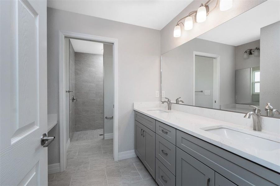 Furnished interior view inside a new home in , North Port (Image 33).
