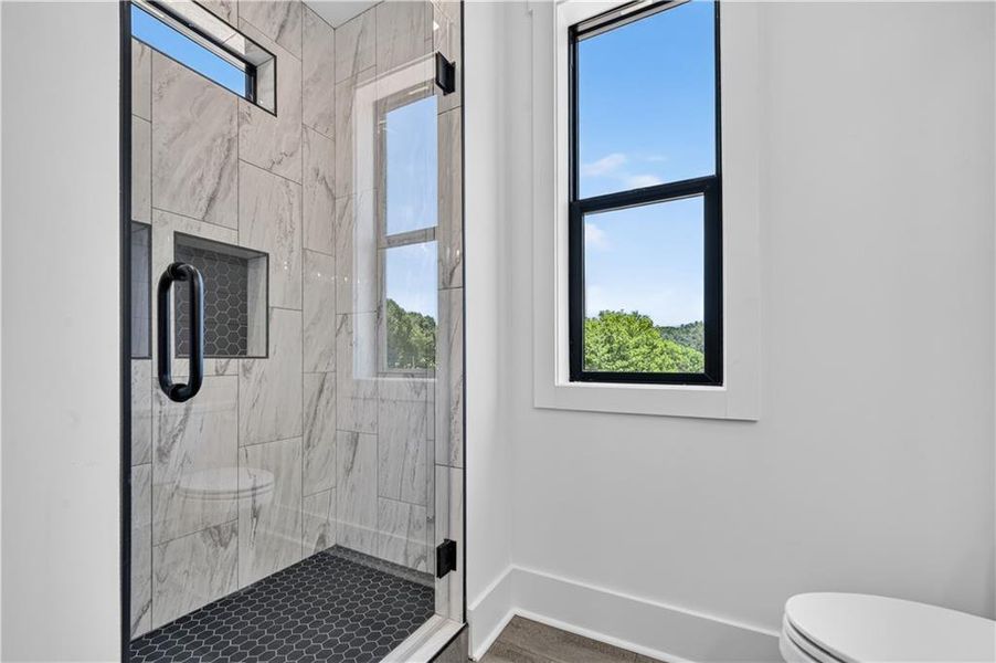 Furnished interior view inside a new home in , Morganton (Image 5).