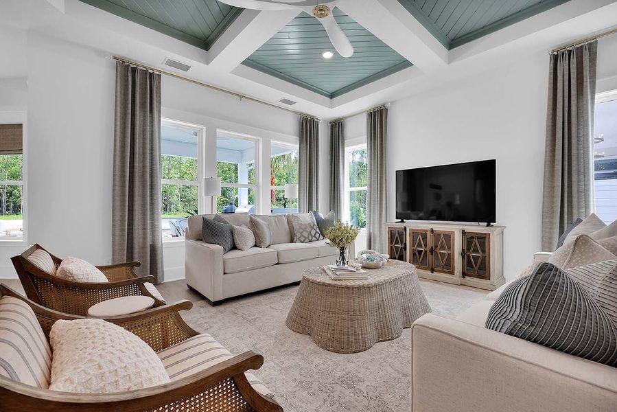 Representative furnished interior of a home built from the The Ellaville by Providence Homes (Florida) in Reflections at Nocatee, Nocatee (Image 43).