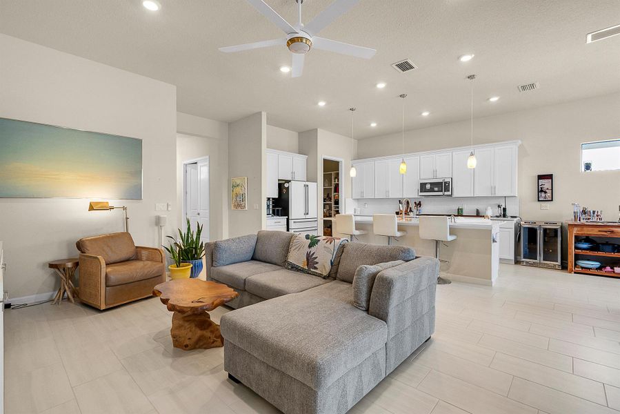 Furnished interior view inside a new home in Veranda Gardens, Port St. Lucie (Image 29). Furnished interior view inside a new home in Veranda Gardens, Port St. Lucie (Image 29).