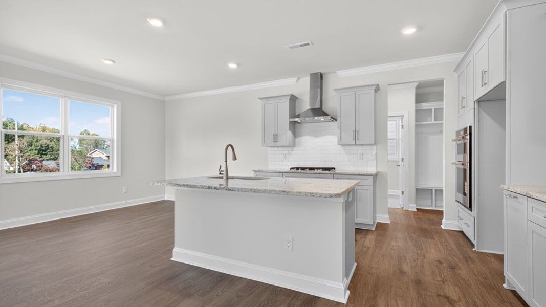 Furnished interior view inside a new home in The Manors at Haywood Glen, Knightdale (Image 6).