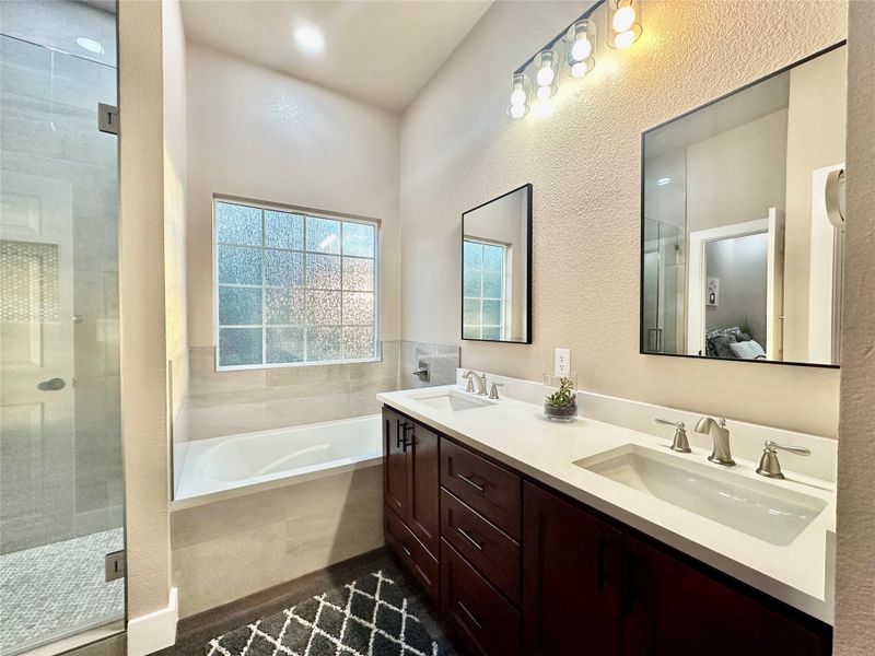 Furnished interior view inside a new home in , Bastrop (Image 10). Furnished interior view inside a new home in , Bastrop (Image 10).