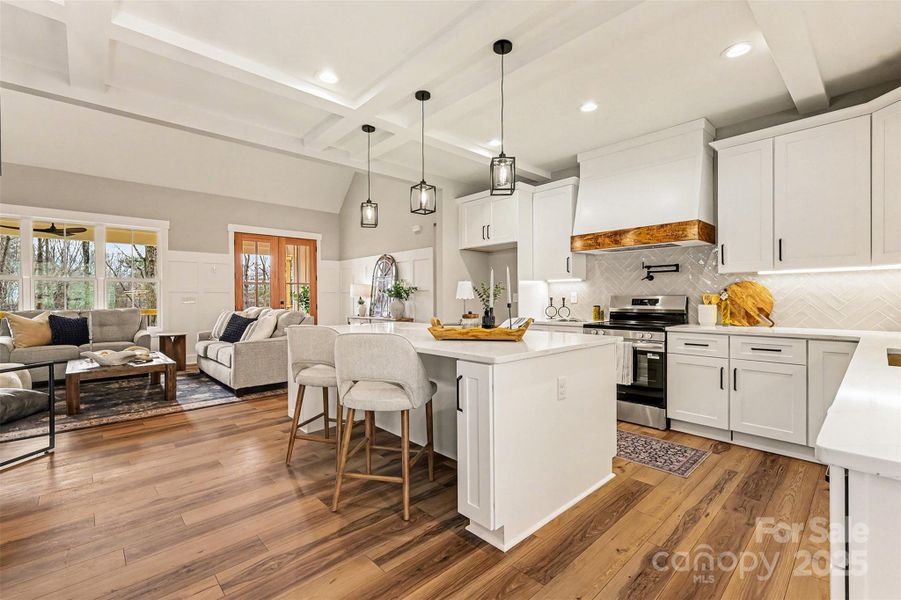 Furnished interior view inside a new home in , York (Image 14).