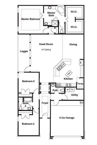 Napoli Floor Plan Layout in Willis Ranch, San Antonio | Sitterle Homes Napoli Floor Plan Layout in Willis Ranch, San Antonio | Sitterle Homes