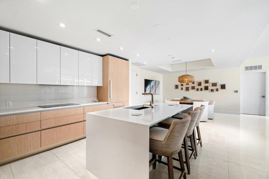 Furnished interior view inside a new home in , West Palm Beach (Image 34).