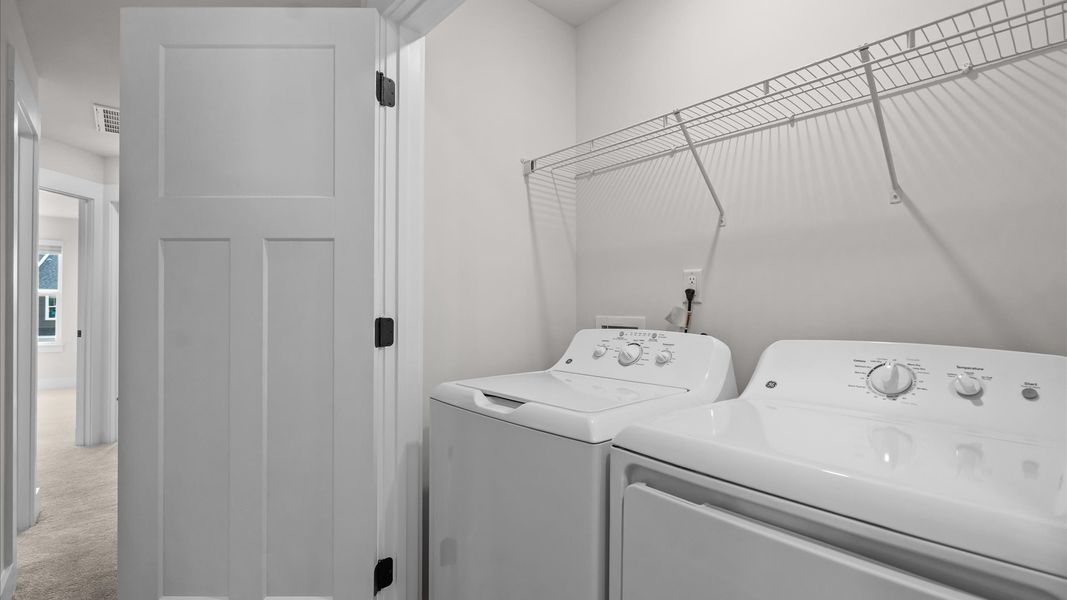 Furnished interior view inside a new home in Saluda Crossing, Piedmont (Image 19).