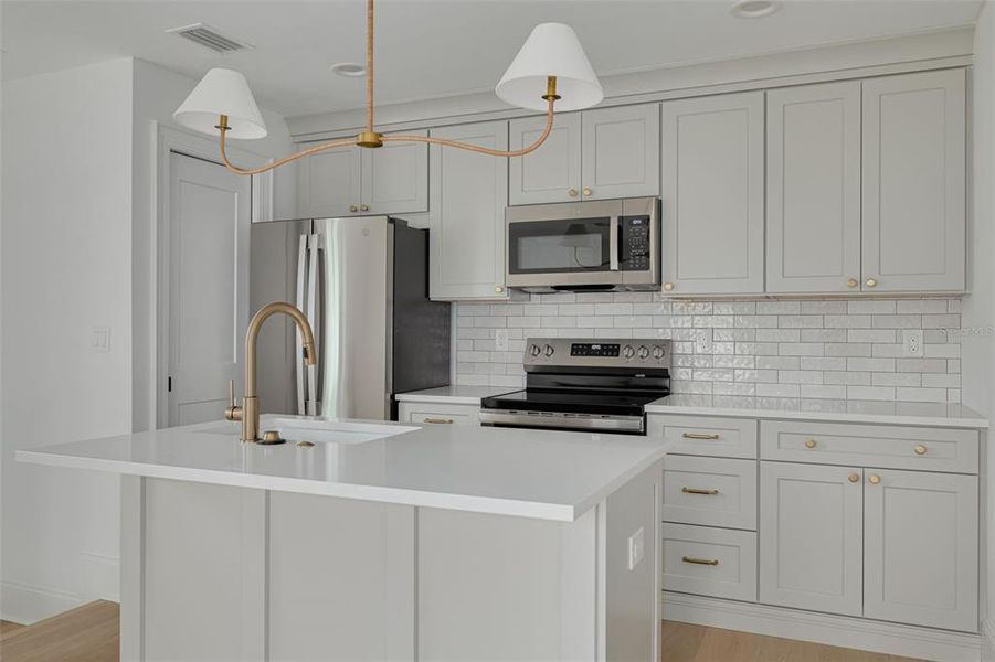 Furnished interior view inside a new home in , St. Petersburg (Image 10).