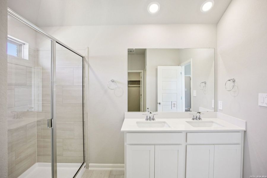 Furnished interior view inside a new home in Kallison Ranch, San Antonio (Image 13).
