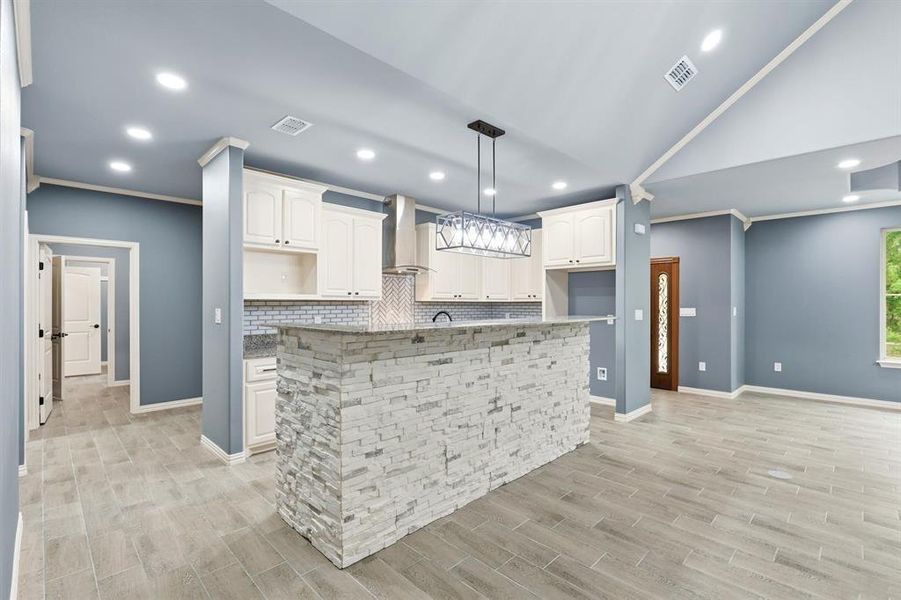 Furnished interior view inside a new home in , Mount Pleasant (Image 11).