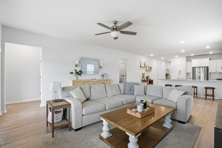 Furnished interior view inside a new home in , Myrtle Beach (Image 26). Furnished interior view inside a new home in , Myrtle Beach (Image 26).