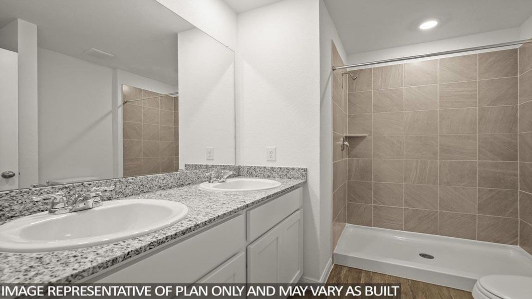 Furnished interior view inside a new home in McCrorey Trails, Conroe (Image 5). Furnished interior view inside a new home in McCrorey Trails, Conroe (Image 5).