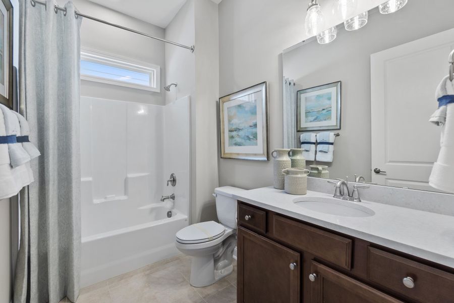 Representative furnished interior of a home built from the Presley by Taylor Morrison in River Falls, Tega Cay (Image 10).