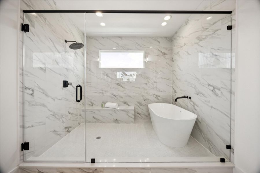 Furnished interior view inside a new home in , Houston (Image 16).