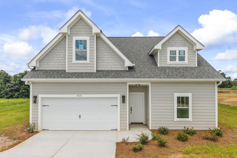 Front exterior of a new home in , Toccoa, GA, highlighting curb appeal (Image 2). Front exterior of a new home in , Toccoa, GA, highlighting curb appeal (Image 2).