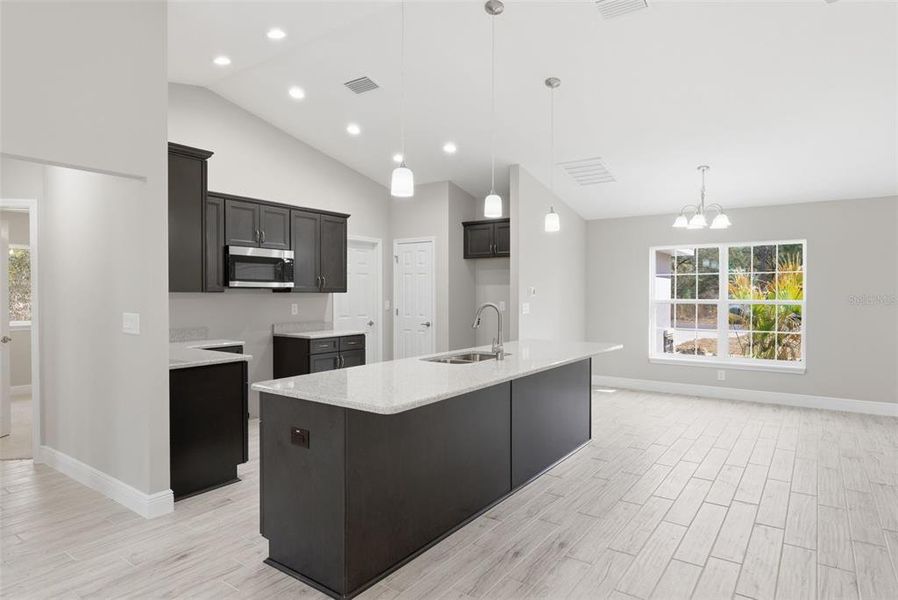 Furnished interior view inside a new home in , Citrus Springs (Image 9). Furnished interior view inside a new home in , Citrus Springs (Image 9).