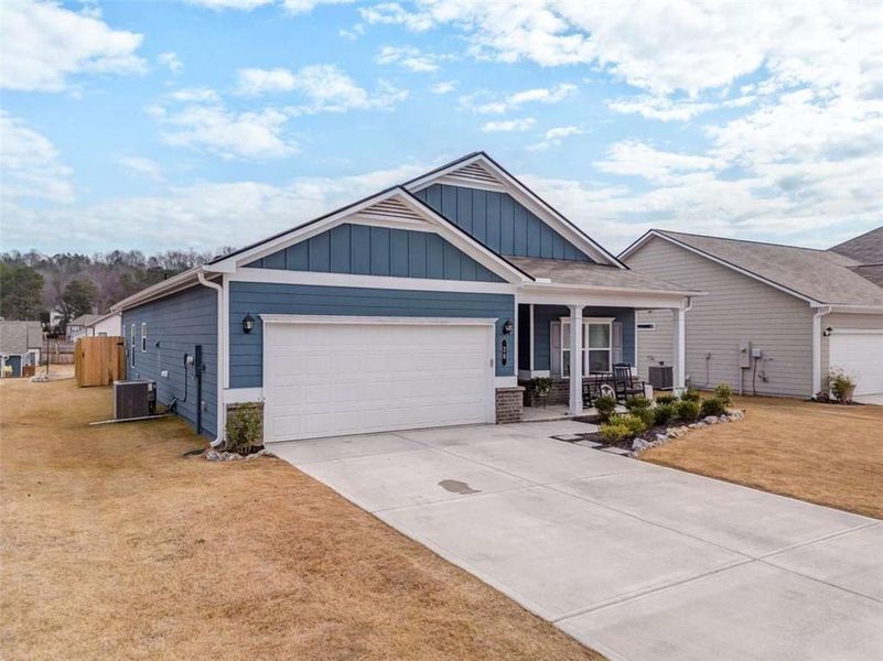Front exterior of a new home in , Rome, GA, highlighting curb appeal (Image 23).