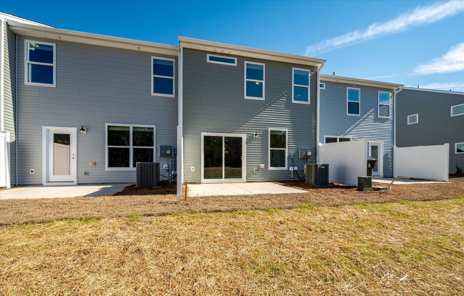 Exterior details and patio area of a home in The Landings at Montague, Goose Creek (Image 26).