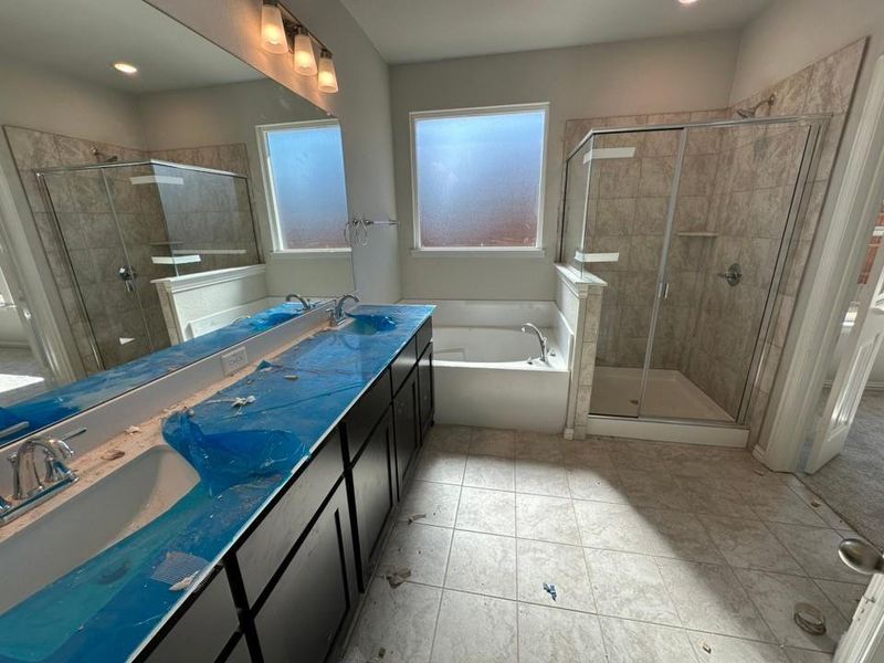 In-progress construction of a new home in Covenant Park, Springtown, TX (Image 6). In-progress construction of a new home in Covenant Park, Springtown, TX (Image 6).