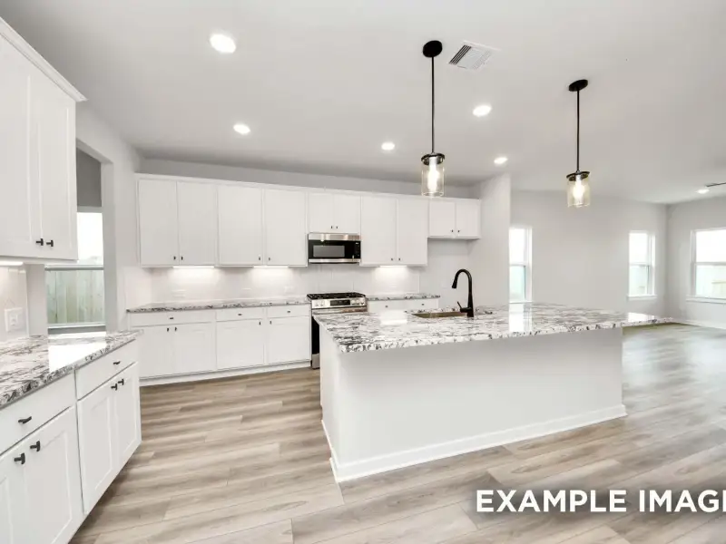 Furnished interior view inside a new home in Sundance Cove, Crosby (Image 5).