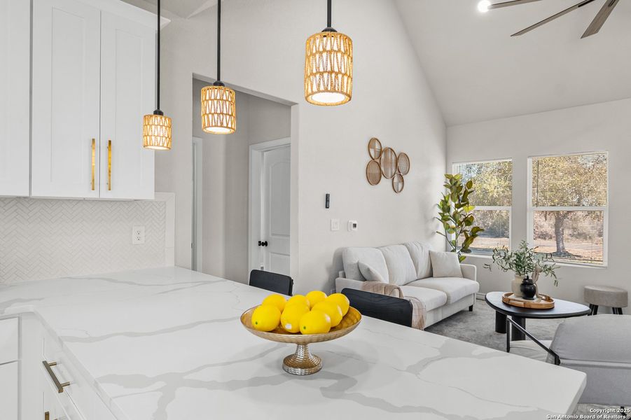 Furnished interior view inside a new home in , Lytle (Image 6).