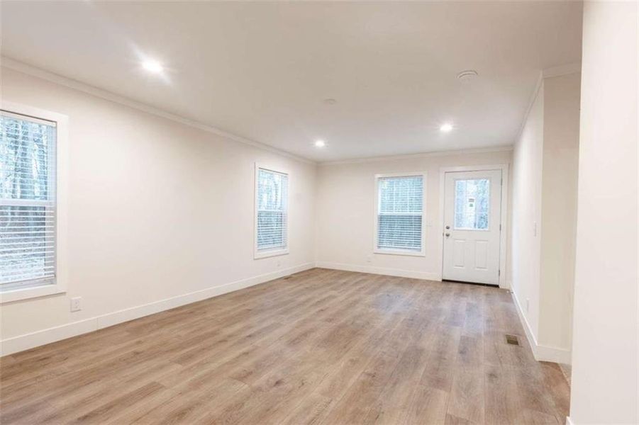 Spacious, unfurnished interior of a new home in , Ball Ground (Image 26). Spacious, unfurnished interior of a new home in , Ball Ground (Image 26).