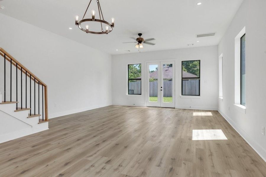 Open living area.