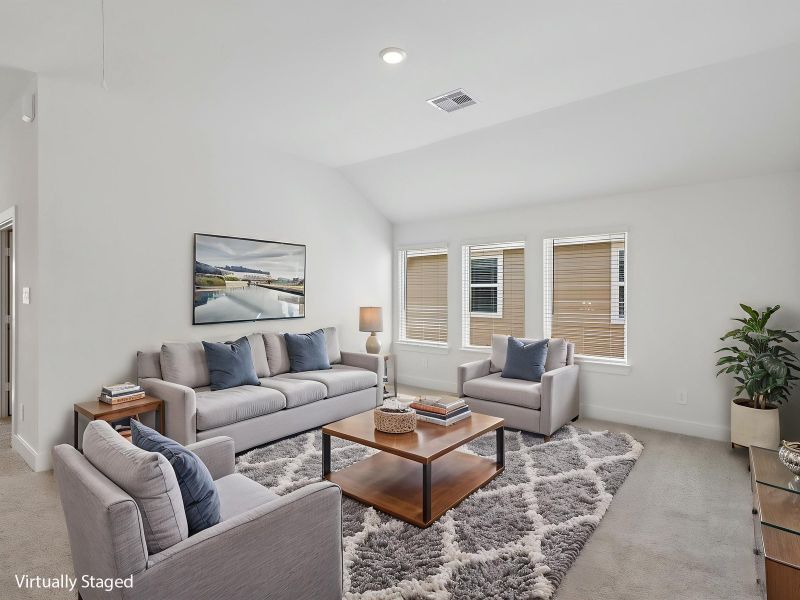 Furnished interior view inside a new home in Kingdom Heights, Rosenberg (Image 9).