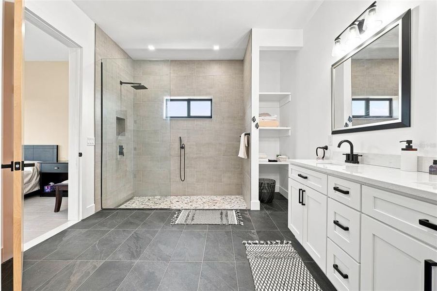 Furnished interior view inside a new home in , Port Richey (Image 40).