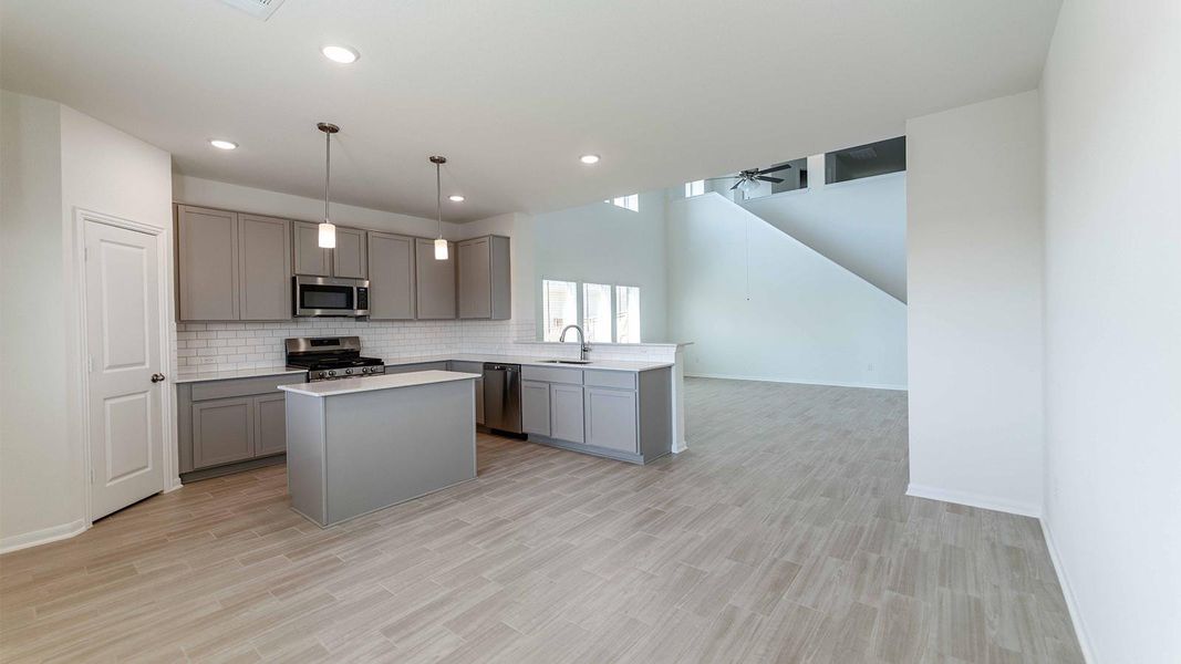 Furnished interior view inside a new home in Briarwood, Elgin (Image 4).