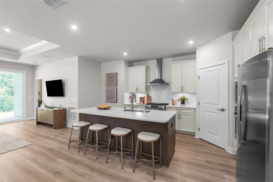 Representative furnished interior of a home built from the Silverleaf by Ryan Homes in East Lake, Leland (Image 13). Representative furnished interior of a home built from the Silverleaf by Ryan Homes in East Lake, Leland (Image 13).