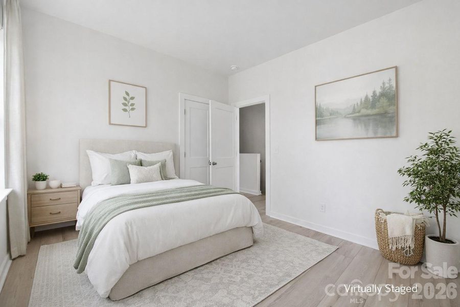 Bedroom - Virtually Staged Photo