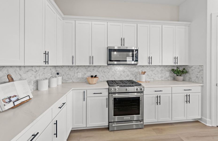 Modern kitchens in our 55+ active adult community Modern kitchens in our 55+ active adult community